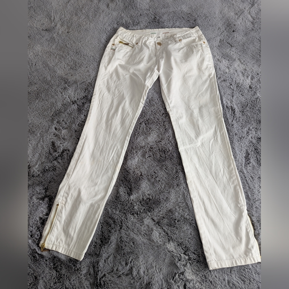 Fiorucci white jeans, 38